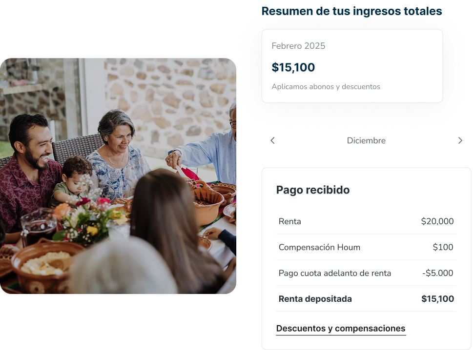 Houm renta y venta Logo Houm